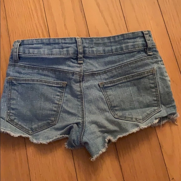 Girls Jean Shorts - Picture 2 of 2